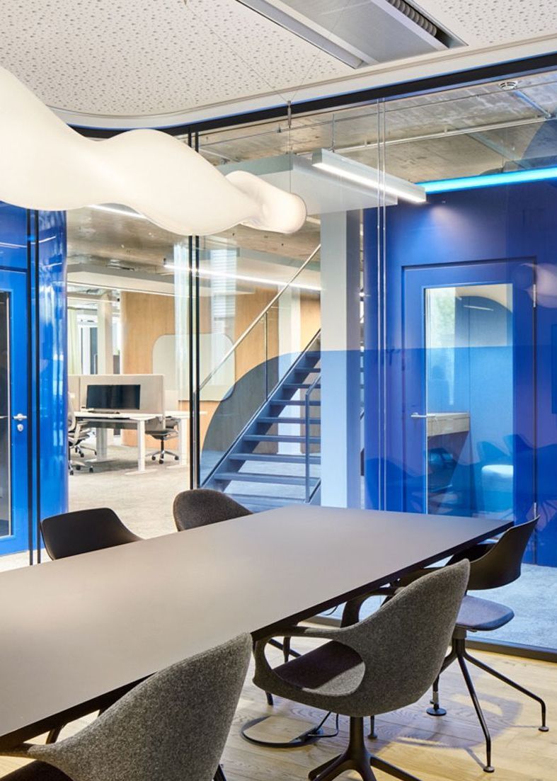 Arbeitsplatz im Multispace Büro