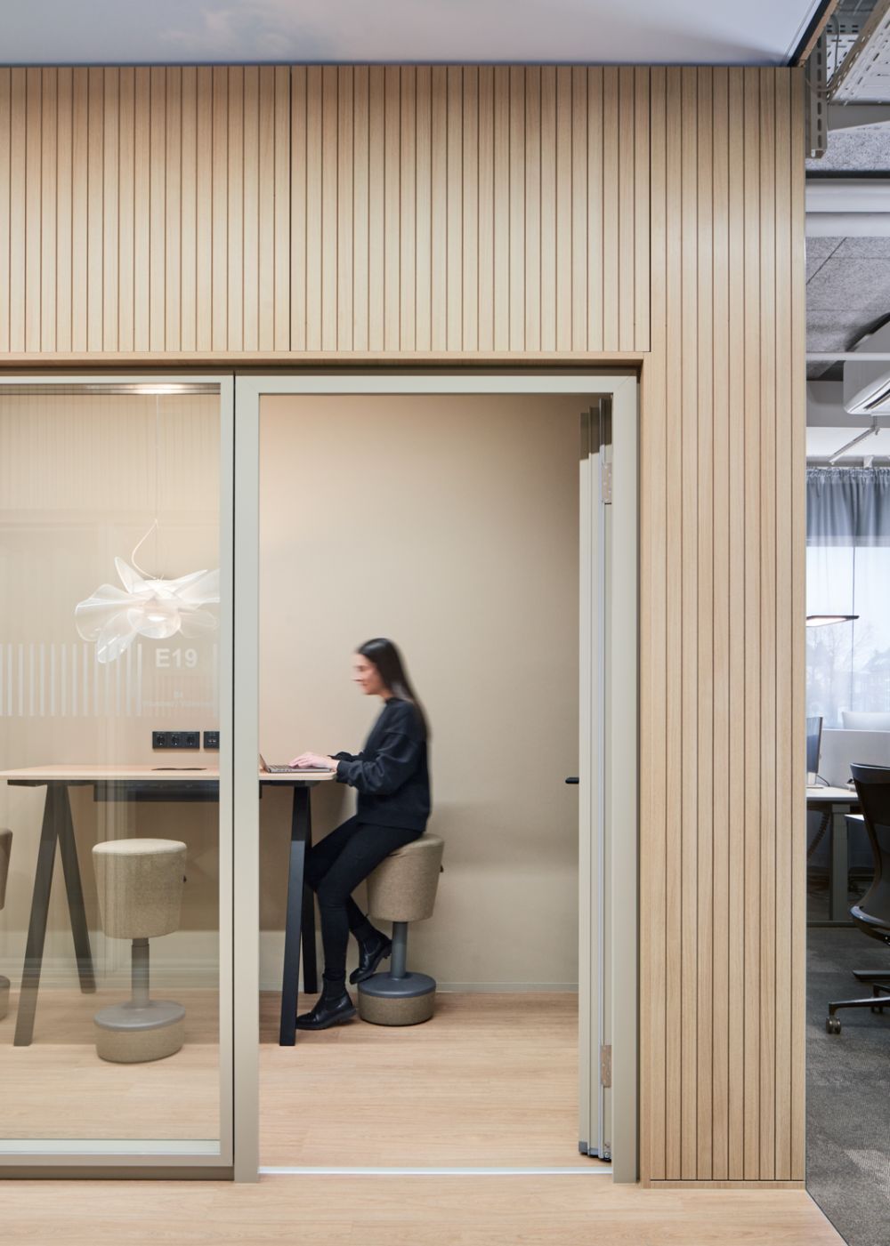 Multispace Office bei der NEW AG bietet Rückzugsmöglichkeiten