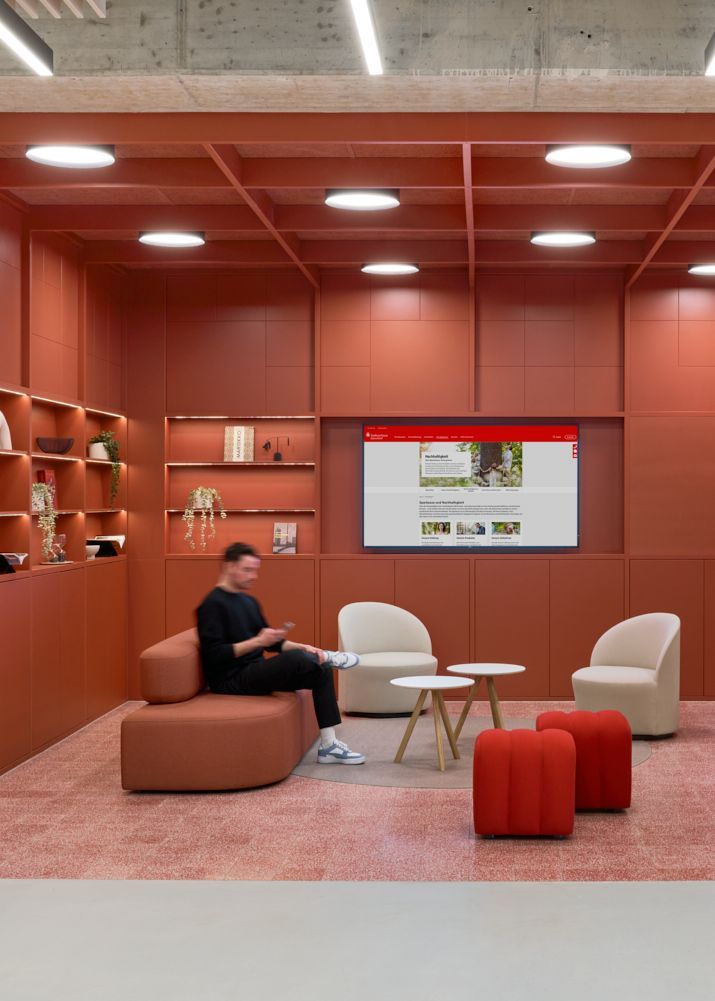 Innovatives Filialkonzept für die Stadtsparkasse Düsseldorf mit Sparkassen-Büdchen | Innenarchitektur von bkp