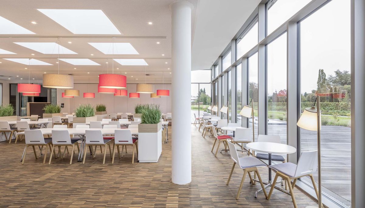 Innenarchitektur Kantine Sparkasse Rotenburg Bremervoerde Zeven