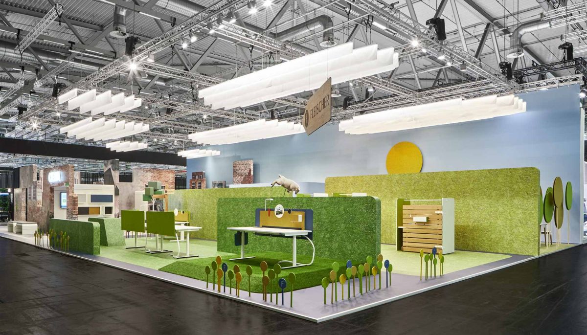 bkp inszeniert Fleischer Produkte für die Orgatec