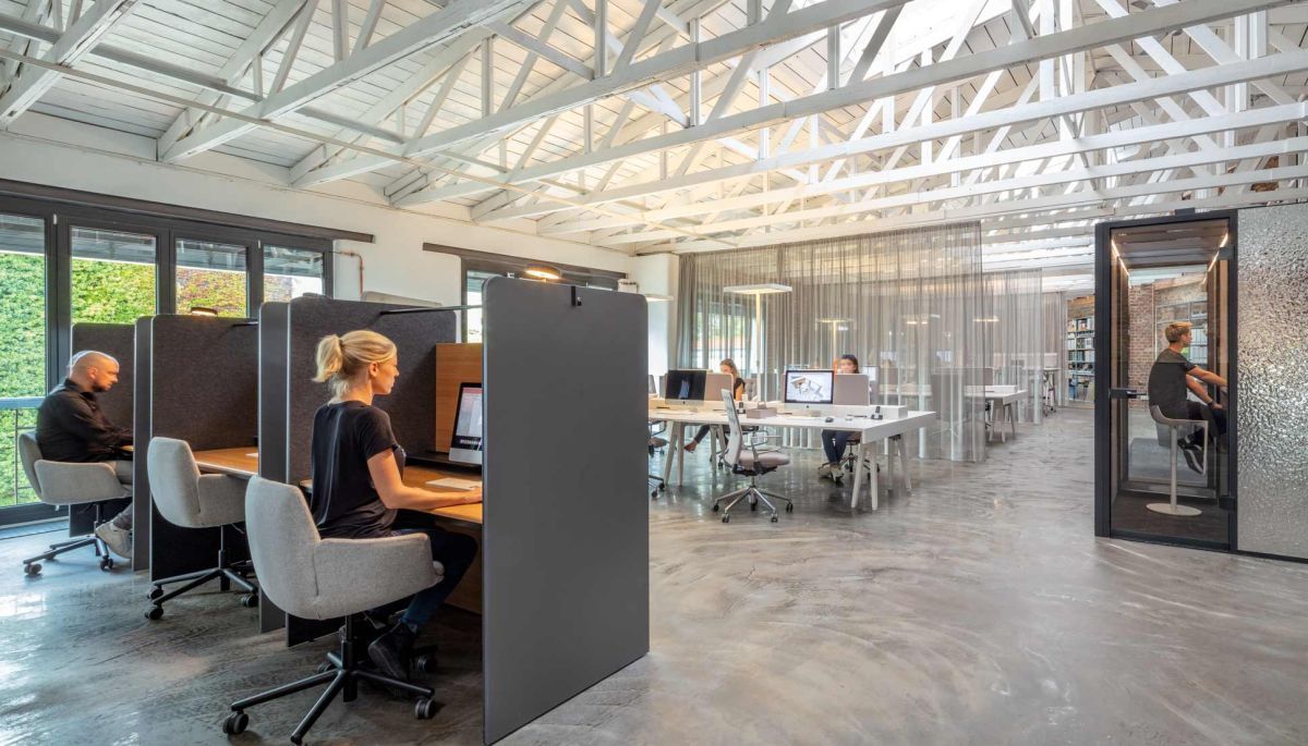 Openspace Office bei bkp in Düsseldorf: Architekten, Innenarchitekten, Strategieberater