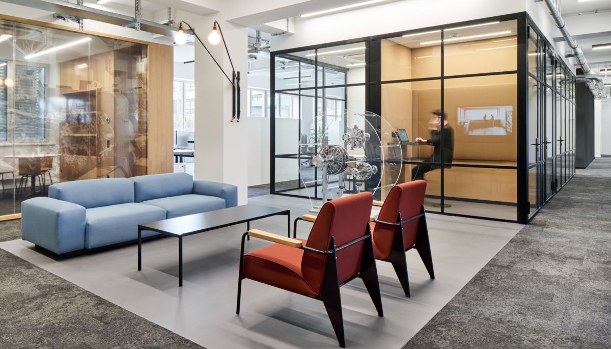 Office Planung für die Teekanne Hauptverwaltung Düsseldorf: Brand Architecture von bkp