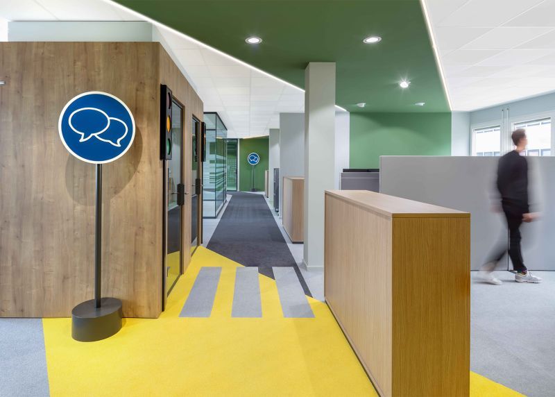 Neue Arbeitswelten im Multispace bei Renault von bkp Innenarchitekten