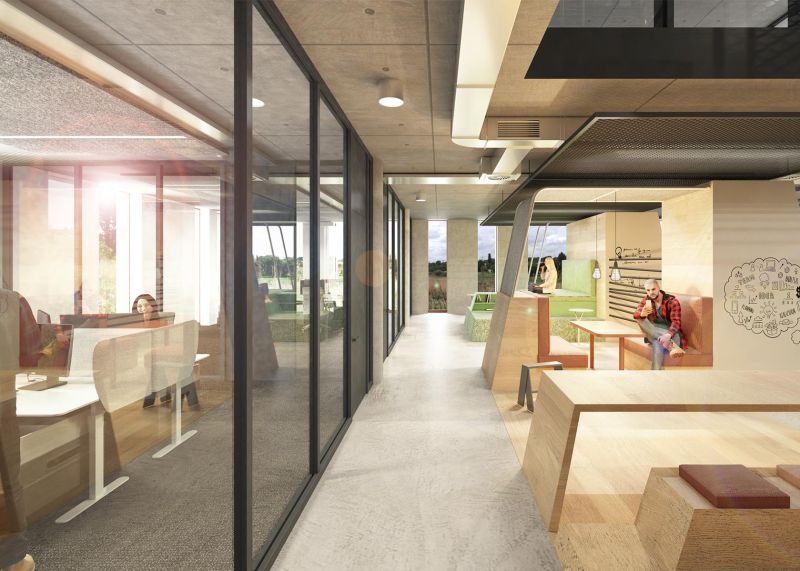 Neue Arbeitswelten bei der CID: Büroplanung von bkp Innenarchitekten