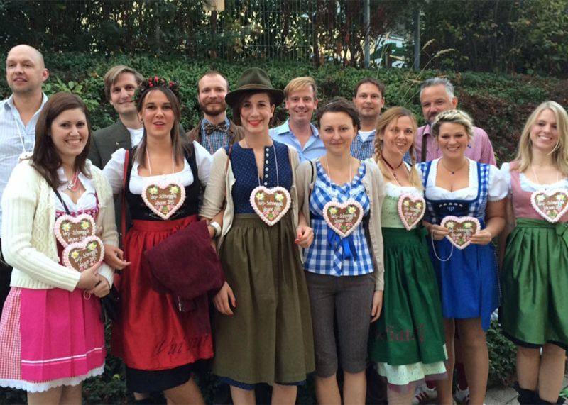 bkp Büroausflug: Teambuilding auf der Wasen in Stuttgart