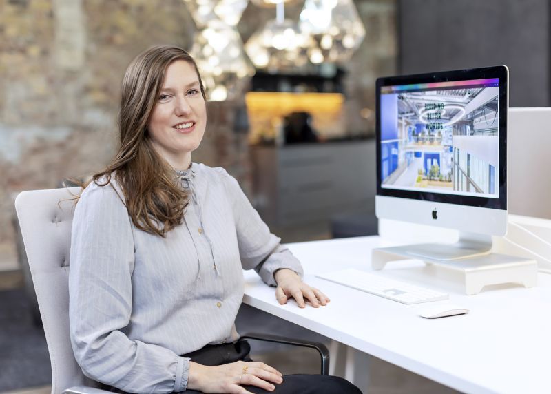 Nina Hollberg, Architektin bei bkp