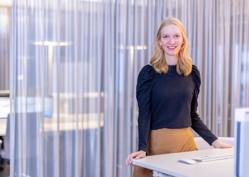 Innenarchitektin Lena Mangels bei bkp