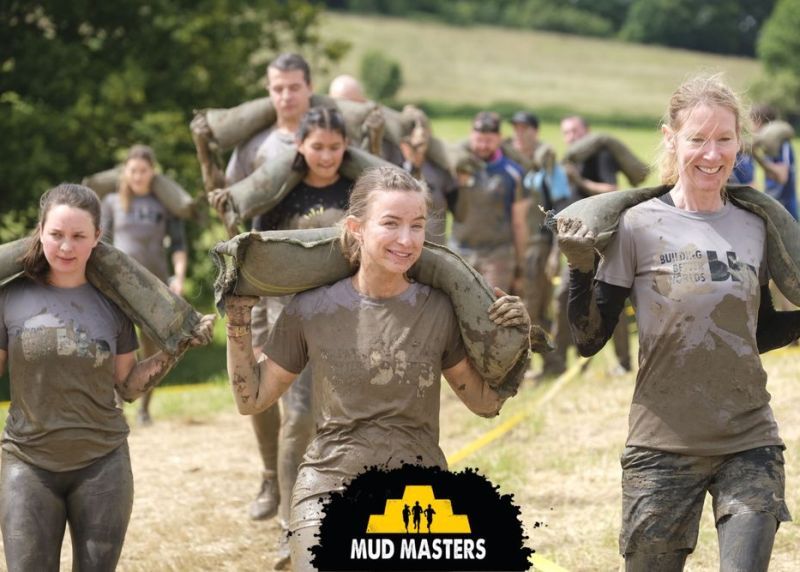 Teamausflug von bkp zu Mud Masters 2024